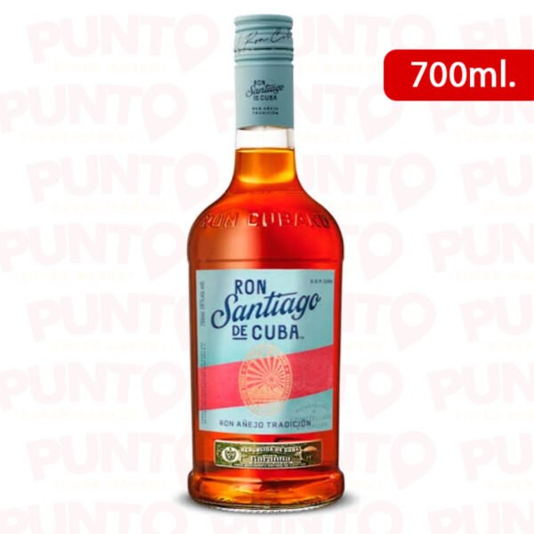 RON SANTIAGO DE CUBA AÑEJO TRADICION